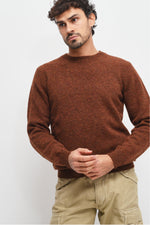 Bl'Ker <br> MAGLIONE GIROCOLLO SHETLAND