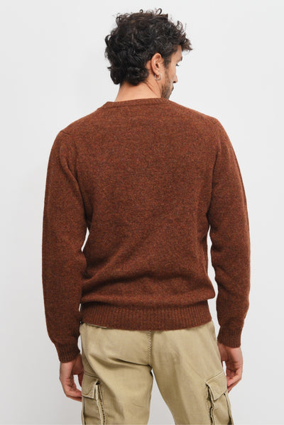 Bl'Ker <br> MAGLIONE GIROCOLLO SHETLAND