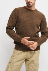 Bl'Ker <br> MAGLIONE GIROCOLLO SHETLAND