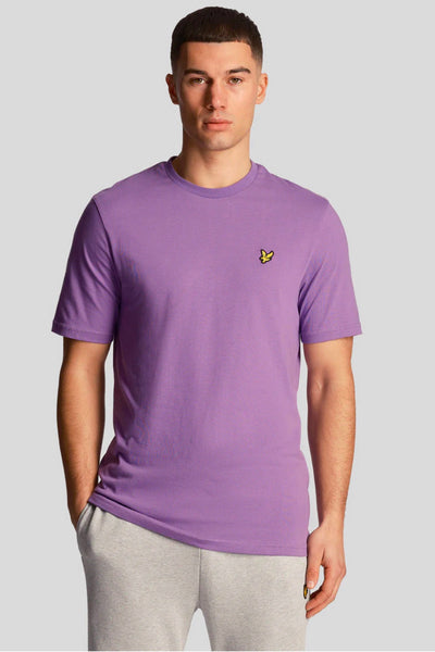 Lyle & Scott <br> PLAIN T-SHIRT CARD PURPLE