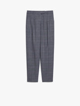 Max Mara <br>PANTALONE CARROT IN MISTA LANA