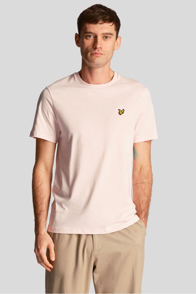 Lyle & Scott <br> PLAIN T-SHIRT LIGHT PINK