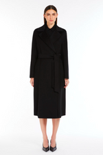 Max Mara <br> CAPPOTTO A VESTAGLIA IN LANA, CACHEMIRE E SETA