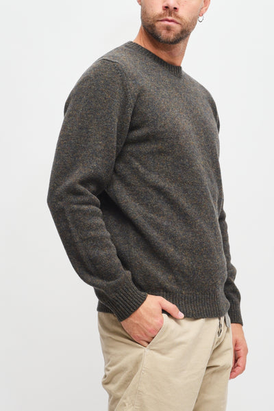 Bl'Ker <br> MAGLIONE GIROCOLLO SHETLAND