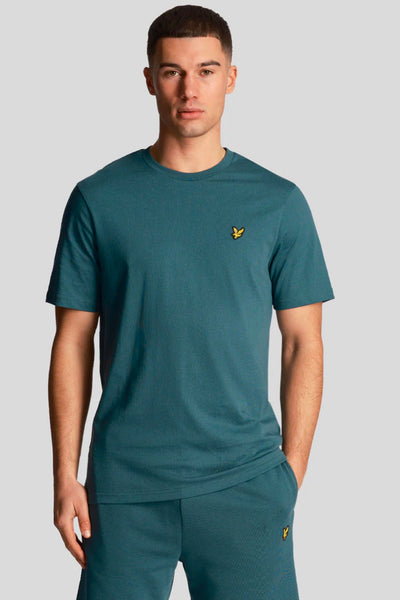 Lyle & Scott <br> PLAIN T-SHIRT MALACHITE GREEN