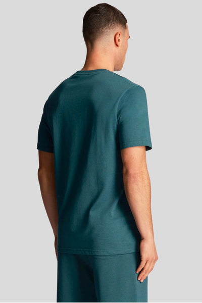 Lyle & Scott <br> PLAIN T-SHIRT MALACHITE GREEN