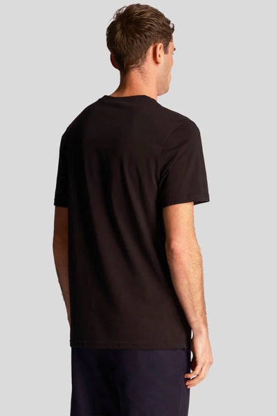 Lyle & Scott <br> PLAIN T-SHIRT BLACK