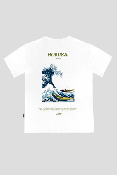 KO SAMUI <br> T-SHIRT STAMPA HOKUSAI