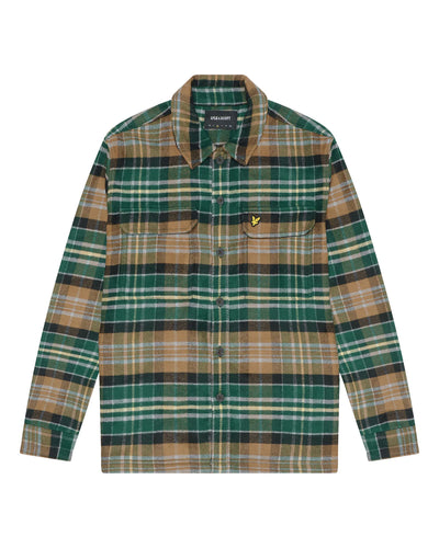 Lyle & Scott <br> CHECK FLANNEL OVERSHIRT