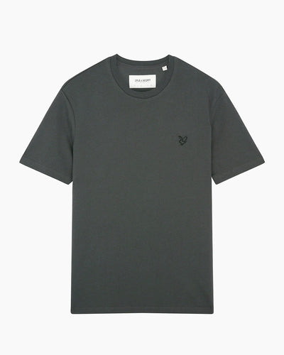 Lyle & Scott <br> TONAL EAGLE T-SHIRT GUNMETAL