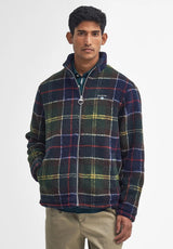 Barbour <br> GIACCA PILE TARTAN FLEECE ZIP